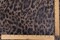 Brown-Black Famous Maker Cheetah Printed 3D Mesh Yoga Activewear Fabric By the Yard